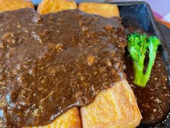 人气铁板肉汁煎豆腐-让我们见个面(祥云小镇店)