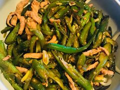 豆角丝炒肉拌转百刀-日上三甘(三里屯店)