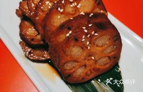 Honey-glazed Lotus Root