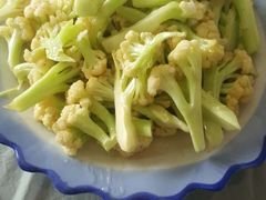 有机菜花-鲜鱼居饭店