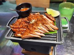炭烧秘制猪颈肉-simply thai天泰(世纪汇店)