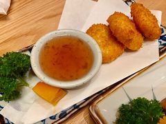 梅子虾饼-王鼎精致料理铁板烧(世博源店)