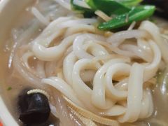 鱼豆腐土豆粉刀削面双拼-中国农业大学-第4食堂