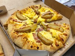咸蛋黄卷边土豆培根披萨-达美乐比萨(深圳广厦路店)