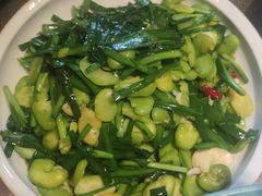 韭菜蚕豆米-陈厨老家菜馆(新苑店)