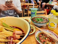 -拈签一笑黄牛肉辣卤串串