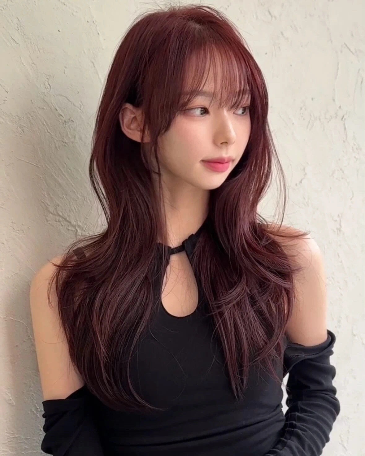 玫瑰棕,雾感颜色饱和度高