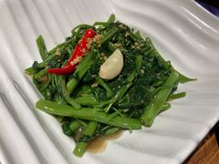 秘制虾酱炒空心菜-帕蓝·暹罗料理(曲阳店)