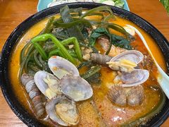 糟柏醋海南粉-老何家后安粉·糟粕醋海鲜火锅(三亚湾椰梦长廊店)