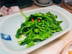 清炒豌豆尖-锦府盐帮·李宅(领展购物广场中关村店)