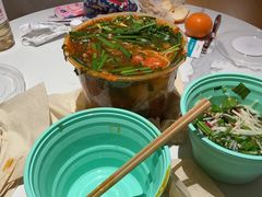 傣味拌苤蓝-粘芭喃腊云南的菜