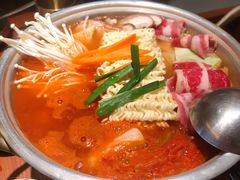 泡菜肥牛部队锅-春熙台韩国料理·章鱼肥牛(西丽店)