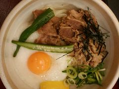 秋葵山药泥冷乌冬-杵屋(京都ポルタ店)