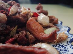 烤蒜爆酥肉-天添纸包鸡家常菜
