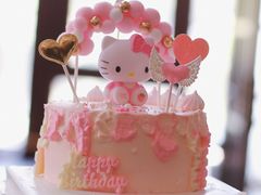 -咖咖熊蛋糕定制·英国蓝风车动物性淡奶油