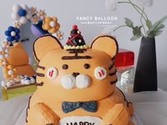 -卡比儿童蛋糕·心意定制·低脂零卡糖动物奶油FancyBALLOON(滨海店)