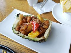 原只菠萝焗猴头菇-汝是素(汇一城一区店)