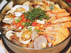 椒麻海鲜锅-烧货·活海鲜炭烧(湖滨商业街店)