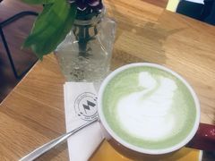 抹茶拿铁-W CAFE(甜爱路店)