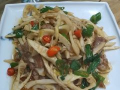 高山笋炒鲜肉-下梅人家土菜馆(历史文化餐厅度假区店)