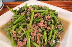 Shrimp Sauce Stir-fried Water Spinach