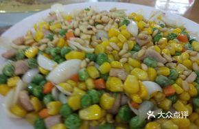 Sesame Corn Stir-Fried with Lily Bulb