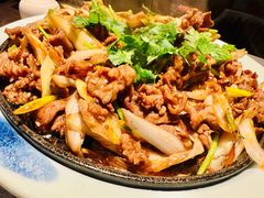 炙子羊肉-柿合缘新京菜(国金中心商场店)