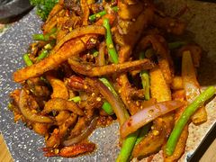 麻辣鱿鱼-冰川延边料理·炭烤串(原小木屋店)