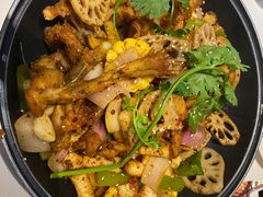 干锅牛蛙-渝蛙馆(新百店)
