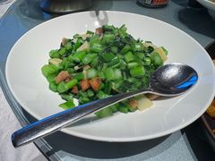 油渣炒青菜-一麦·龙岛(上海青浦店)
