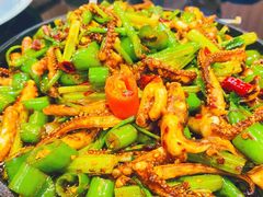 酱爆鱿鱼-一块豆腐·海鲜·家常菜(李沧书院路店)
