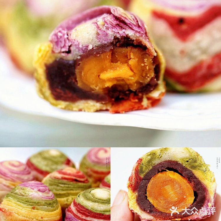 ㊙️详细彩色蛋黄酥攻略❗️层层分明🔥一碰掉渣❗️💯💯