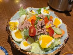 金枪鱼溏心蛋蔬菜沙拉-二丁目食堂(铁西万象汇店)
