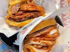 烧饼夹肘子-傅记酱肉