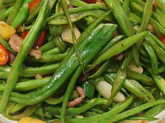 小炒扁豆丝-大眼锅贴水饺(河东店)
