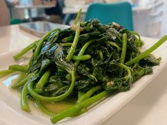 普宁豆酱炒红薯叶-金湖港式餐厅(建外店)
