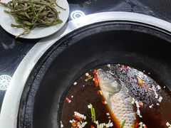 -北京龙庆四季香农家饭庄·灶台鱼·碳烤虹鳟鱼(龙庆峡店)