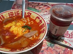 酸辣番茄汤猪润通粉-广九餐室(陈家祠扬韬广场店)