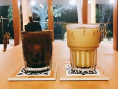 芝麻拿铁-Oasis coffee燕谷咖啡(公信店)