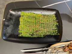 炭烤韭菜-许哥东北烧烤·铁丳烤串·宫后夹肉(繁花中心店)
