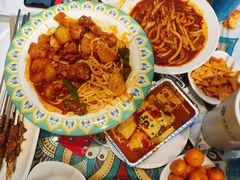 -楼兰古丽·新疆拌面·清真(华阳城店)