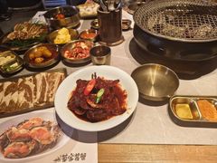 -草家酱蟹炭火烤肉店(珲春南路一店)