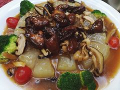 玉环珍菌扒蚝豉-海宝酒家(中山四路店)