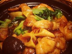 鸡毛菜面筋煲-上海小南国(仲盛世界商城店)