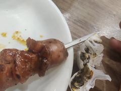 烤香肠配辣椒-西部马华清真兰州牛肉面·烧烤夜市(三里河店)