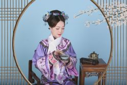 -后宫·古装汉服京剧儿童亲子全家福摄影