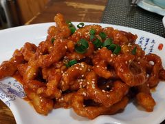 糖醋里脊-俏东方·海味水饺·青岛菜(崂山店)