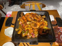 香辣排骨虾-炉小二铜锅牛蛙•川湘菜(三里屯店)