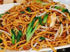 青菜鸡蛋炒面-复旦大学本部-食堂