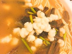 虾爆鳝面-奎元馆.百年奎元.非遗传承(西湖边的解放路店)